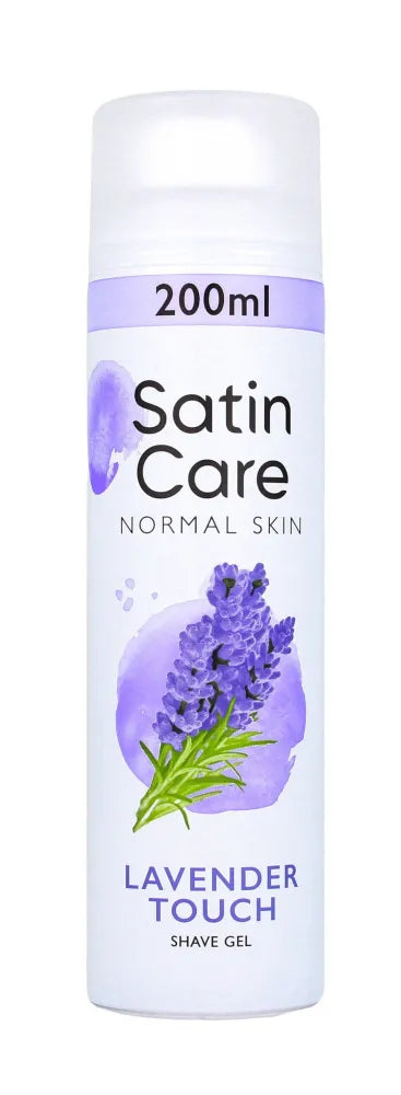 GILLETTE Women’s Shaving Gel Lavender Satin Care 200 ml - Higiena