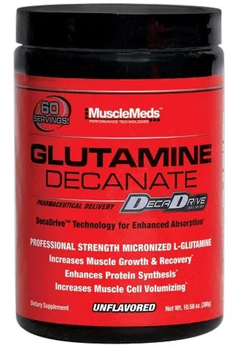 Glutamine Decanate Unflavored - 300g - MuscleMeds - Sporto papildai