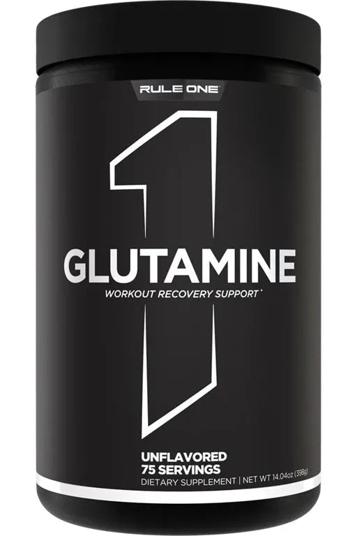 Glutamine Unflavored - 398g - Rule One - Sporto papildai