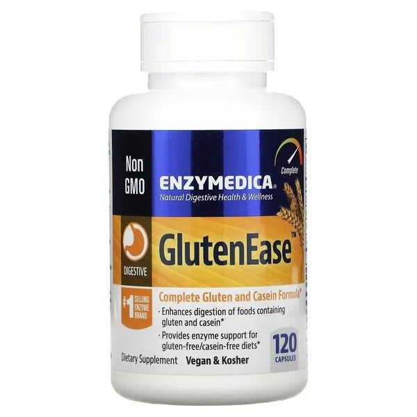 GlutenEase - 120 caps - Enzymedica - Sporto papildai