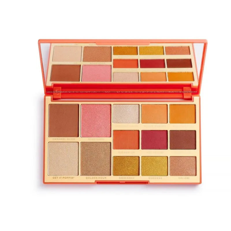 Goddess On The Go akių šešėlių paletė Makeup Revolution X Rachel Leary - Kosmetika
