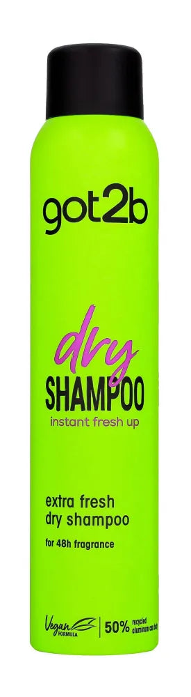GOT2B Sausa šampūnas EKSTRA FRESH 200ML - Kosmetika