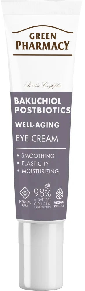 GREEN PHARMACY Bacuchiol + Postbiotics Anti-Aging Eye Cream 15 ml - Kosmetika