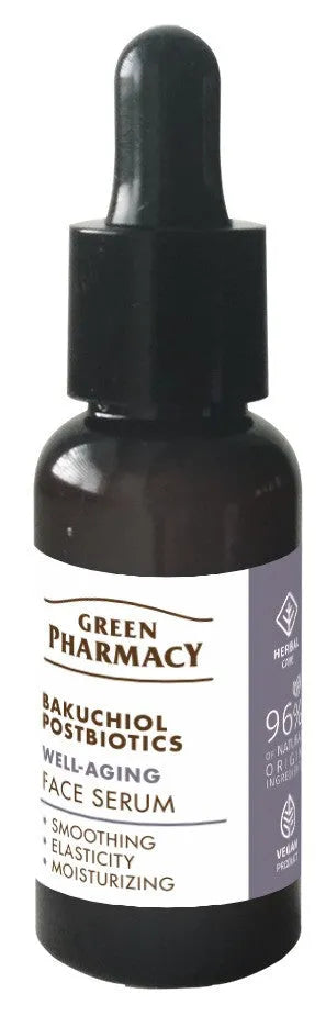 GREEN PHARMACY Bacuchiol + Postbiotics Anti-Aging Face Serum 30 ml. - Kosmetika