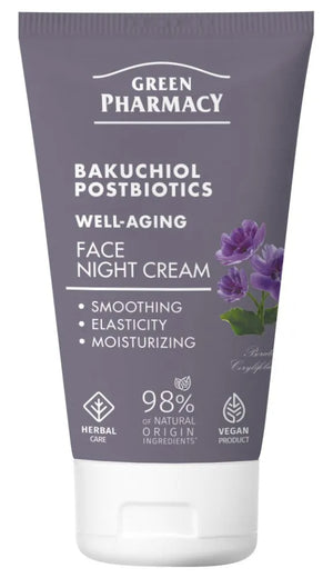 GREEN PHARMACY Bacuchiol + Postbiotics Anti-Aging Night Cream 50 ml. - Kosmetika