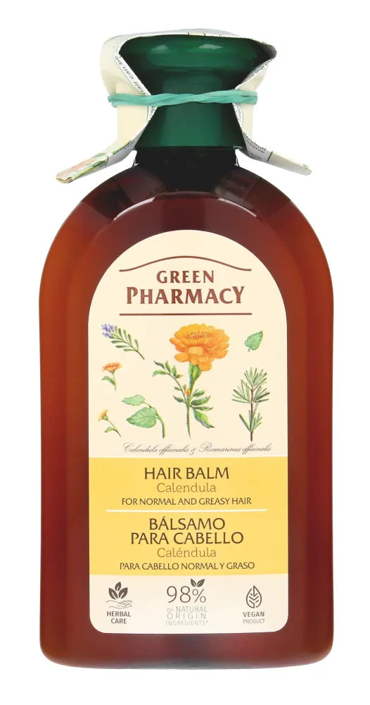 Green Pharmacy Balsamas normaliems ir riebiems plaukams - Mairūnas 300ml - Kosmetika