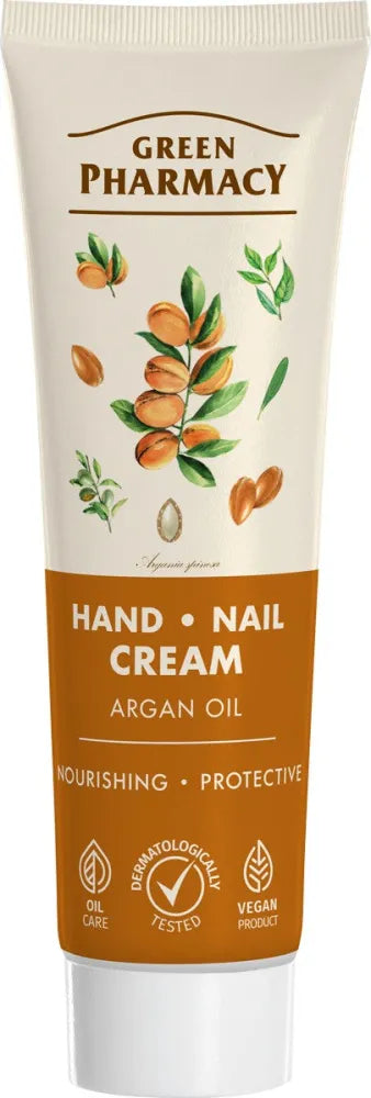 GREEN PHARMACY Hand and nail cream Argan oil 100 ml - Kosmetika