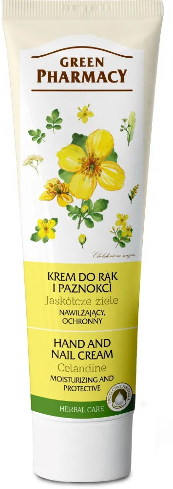 Green Pharmacy Hand and nail cream - Jaskółcze Ziele 100ml - Rankų ir nagų kremas - Kosmetika