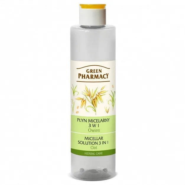 Green Pharmacy Micelinis Skystis 3in1 su avižų ekstraktu 250ml - Kosmetika