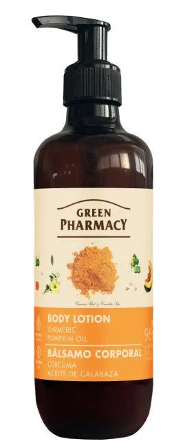 GREEN PHARMACY Multi Body Lotion Ciberžolė ir Moliūgų Aliejus 400 ml - Kosmetika