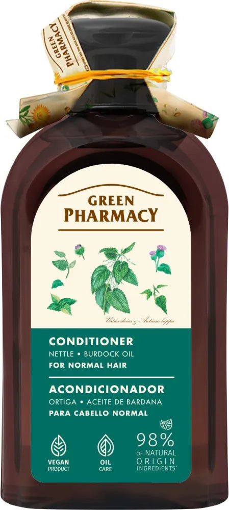 GREEN PHARMACY Nettle and Burdock Oil Conditioner for Normal Hair 300 ml. - Kosmetika