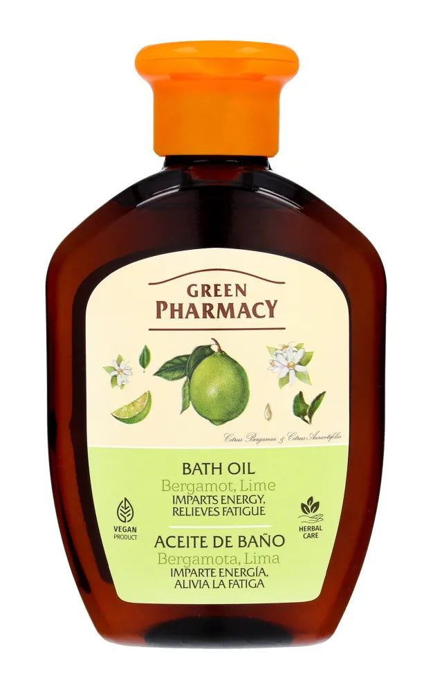 Green Pharmacy Relaxing Bath and Shower Oil - Bergamot Lime 250ml - Kosmetika