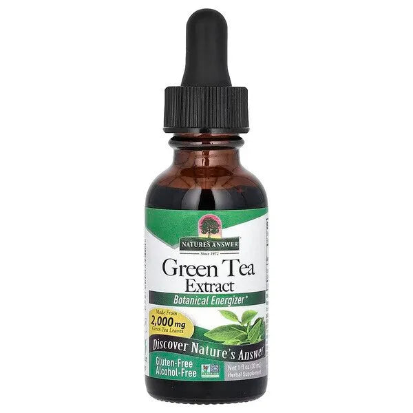 Green Tea Extract - 30 ml - Nature’s Answer - Papildai
