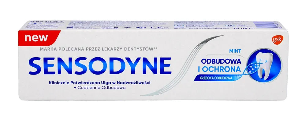 GSK Sensodyne dantų pasta Atstatymas ir apsauga 75ml - Kosmetika