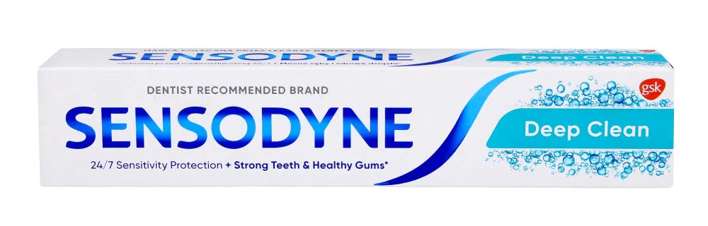 GSK Sensodyne Deep Clean Dantų pasta 75ml - Kosmetika