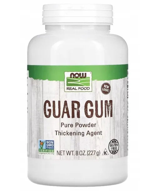 Guar Gum Pure Powder - 227g - NOW Foods - Papildai
