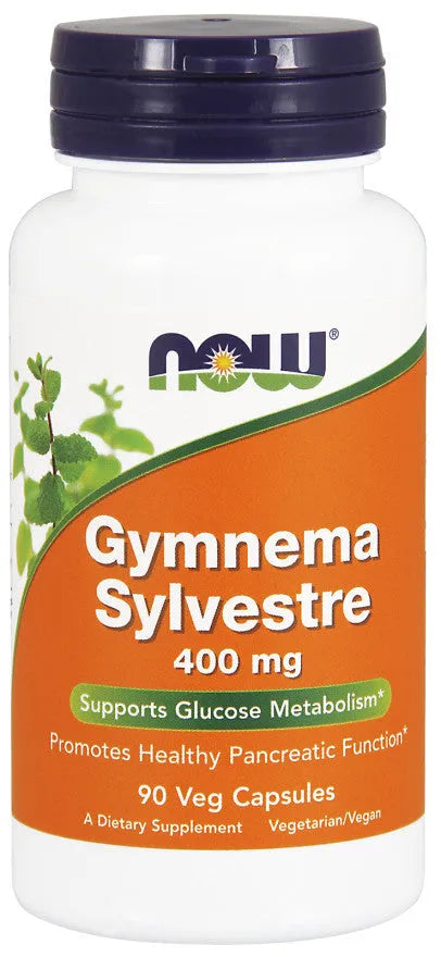Gymnema Sylvestre 400mg - 90 vcaps - NOW Foods - Papildai