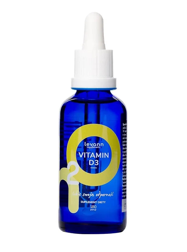 H2O Vitamin D3 - 50 ml - Levann - Sporto papildai