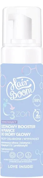 HairBoom O3ZON Foam Booster for scalp 140 ml - Kosmetika