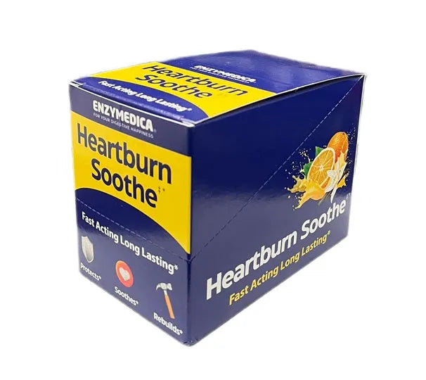 Heartburn Soothe Vanilla Orange - 6 x 60 ml - Enzymedica - Papildai