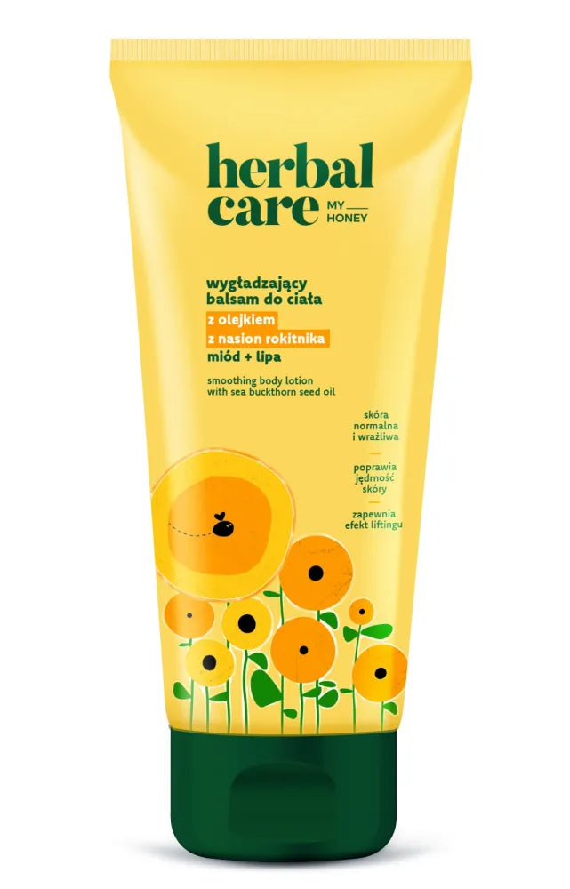 HERBAL CARE My Honey Smoothing Body Lotion with sea buckthorn seed oil 200 ml - Kosmetika