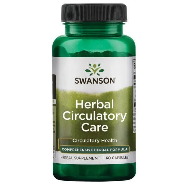 Herbal Circulatory Care - Kraujotakai - N60 - Swanson - Papildai