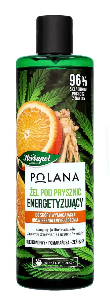Herbapol Polana Energetizuojantis dušo želė 400 ml - Kosmetika