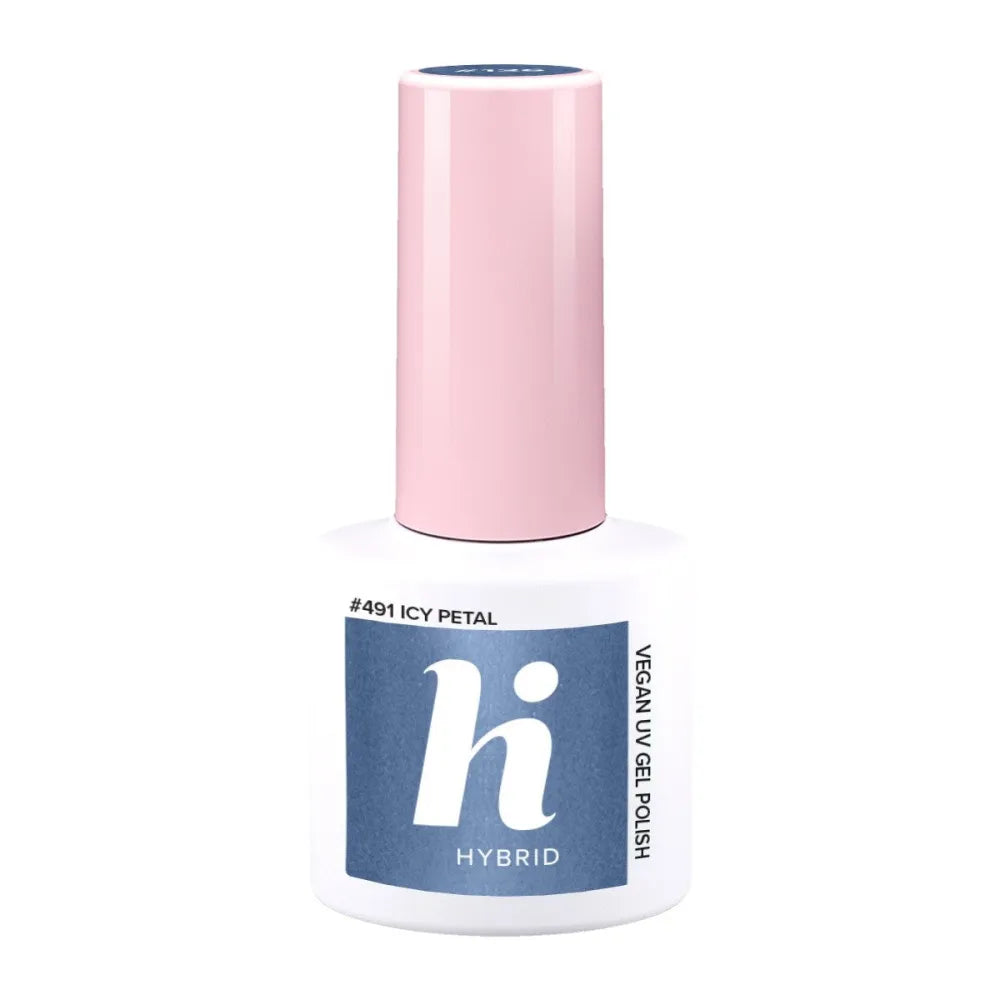 HI HYBRID Frosted Fairytale Nail Polish 491 Icy Petal 5 ml - Kosmetika