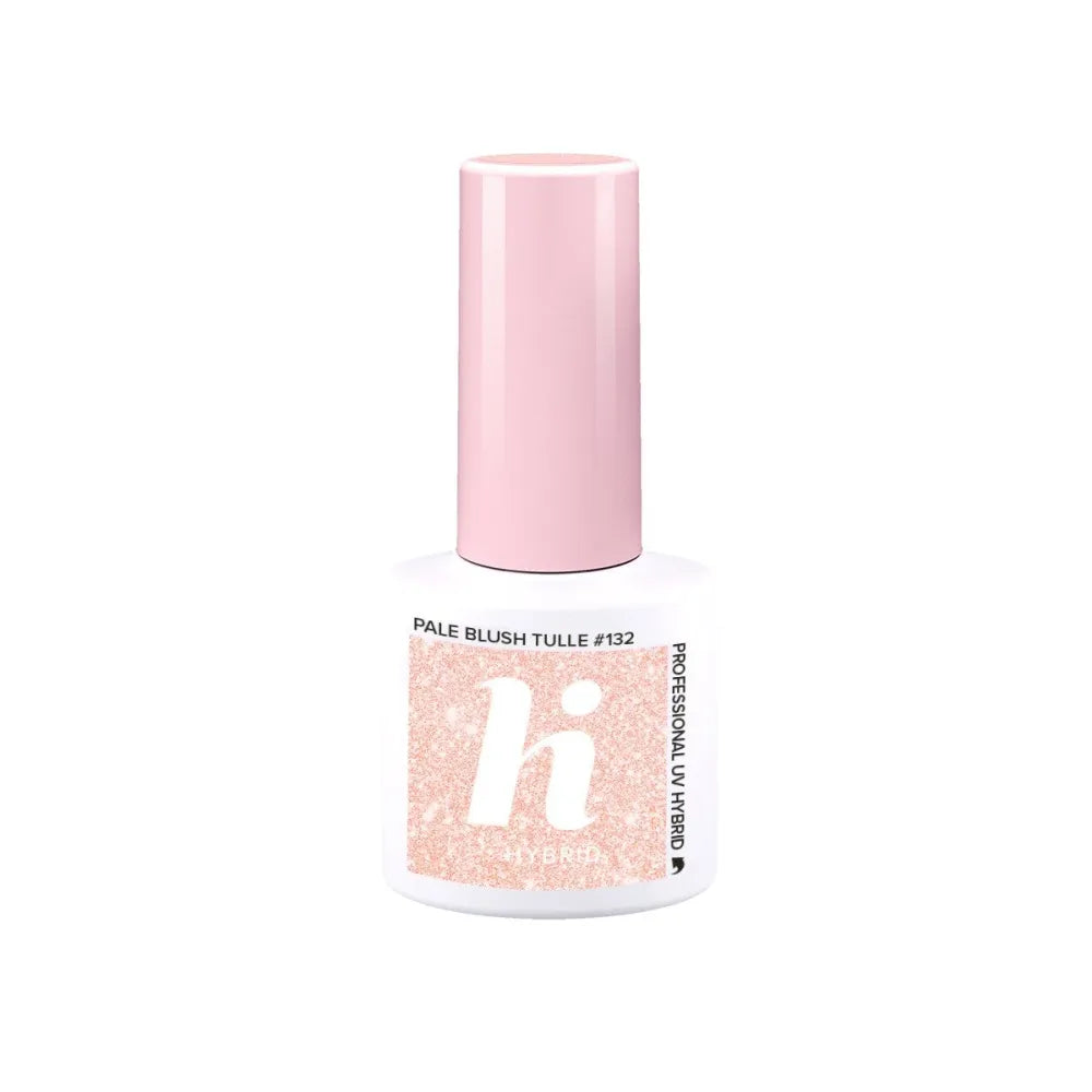 Hi Hybrid Lacquer #132 Šviesūs Skaistalai Tulle - Balerina 5ml - Kosmetika