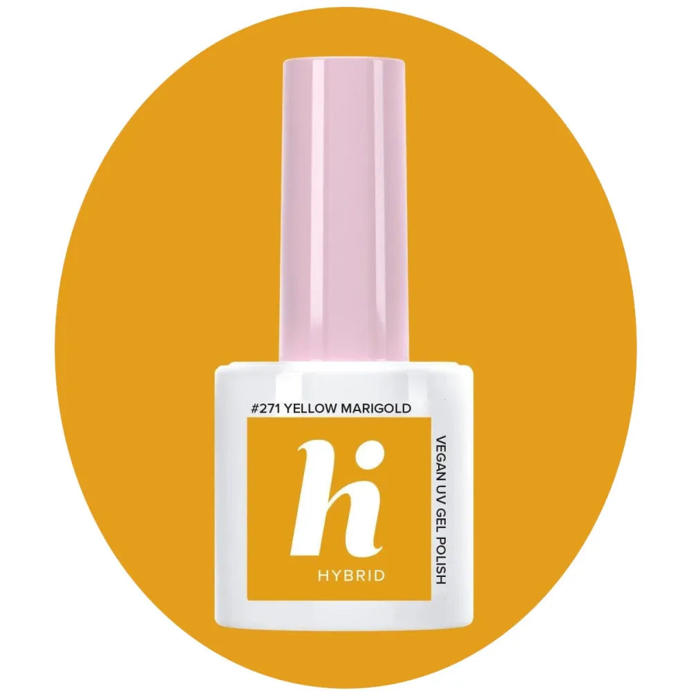 Hi Hybrid Lacquer Fiesta #271 Geltonas Marigold 5ml - Kosmetika