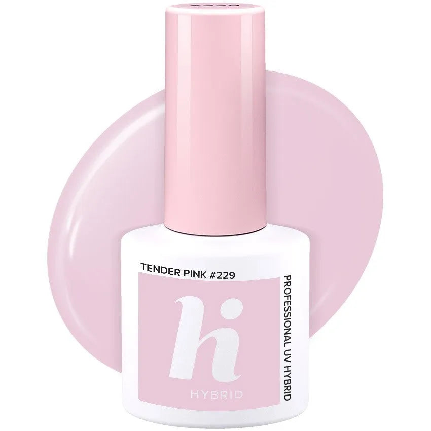 Hi Hybrid Lacquer Nr. 229 Švelni Rožinė 5ml - Kosmetika