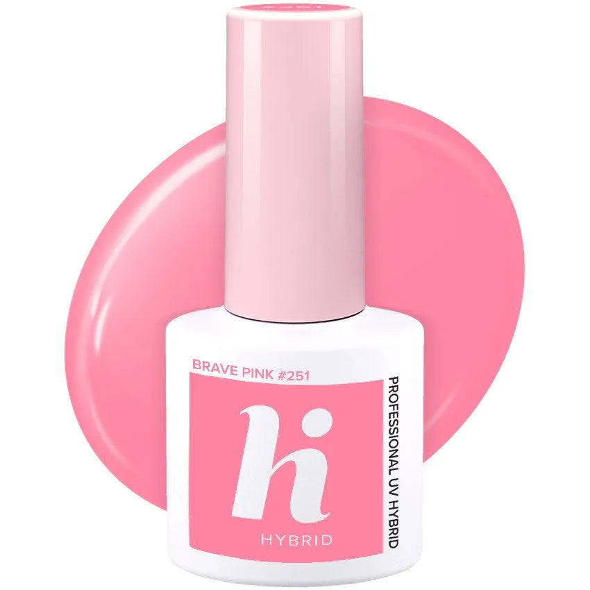Hi Hybrid Lacquer Nr. 251 Drąsus Rožinis 5ml - Kosmetika