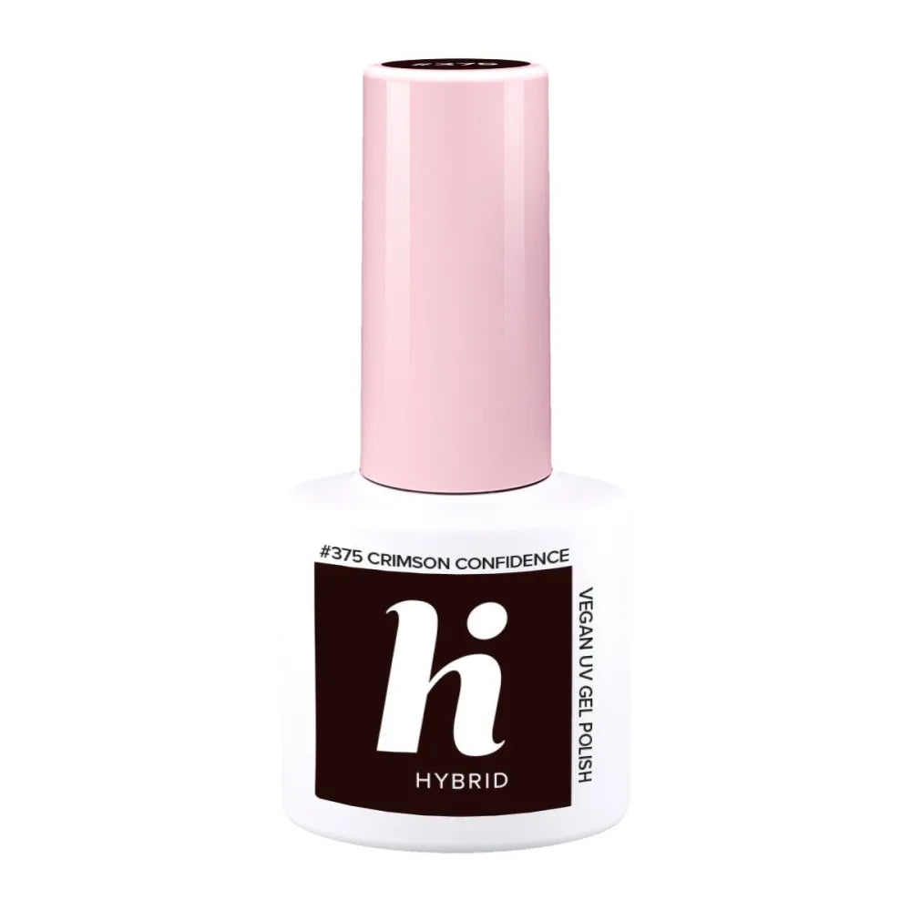 HI HYBRID Varnish 375 Crimson Confidence 5 ml. - Kosmetika