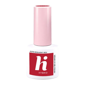 HI HYBRID Varnish 376 Resilient Red - Kosmetika
