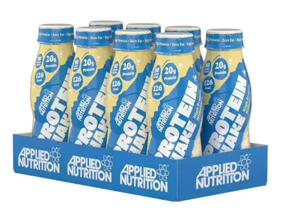 High Protein Shake Vanilla Ice Cream - 8 x 330 ml - Applied Nutrition - Sporto papildai