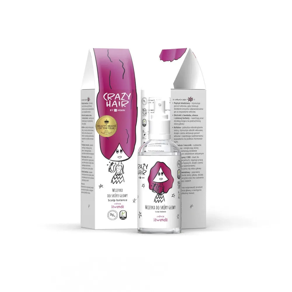 HISKIN Crazy Hair Scalp Thinner - Lavender 100 ml. - Kosmetika