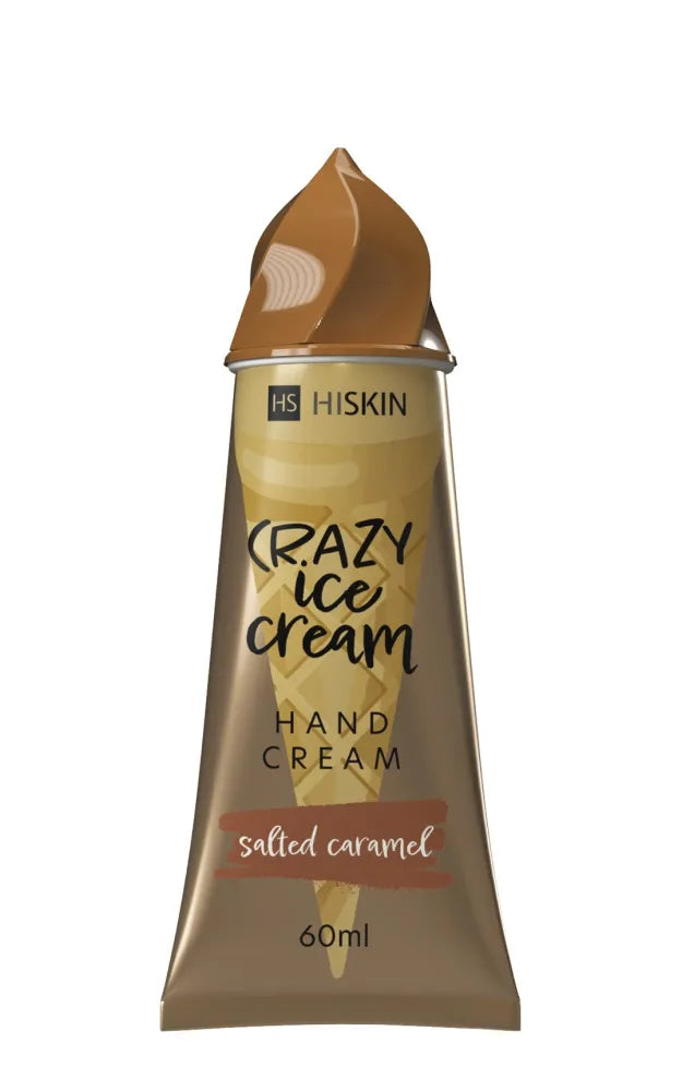 HISKIN Crazy Ice Cream Hand - Sūdyta karamelė 60 ml - Kosmetika