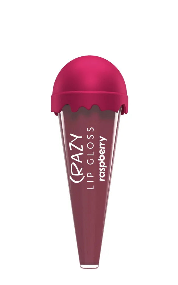 HISKIN Crazy Lip Gloss Lūpų blizgesys - Avietė (avietė) 6 ml - Kosmetika