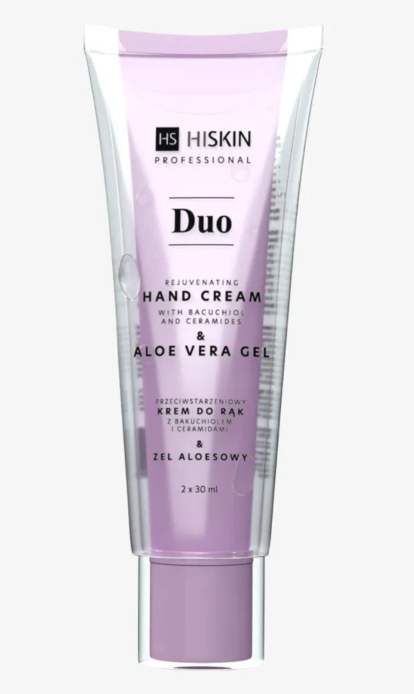 HISKIN DUO Anti-Aging Hand Cream with bacchiole and ceramides 2 x 30 ml - Kosmetika