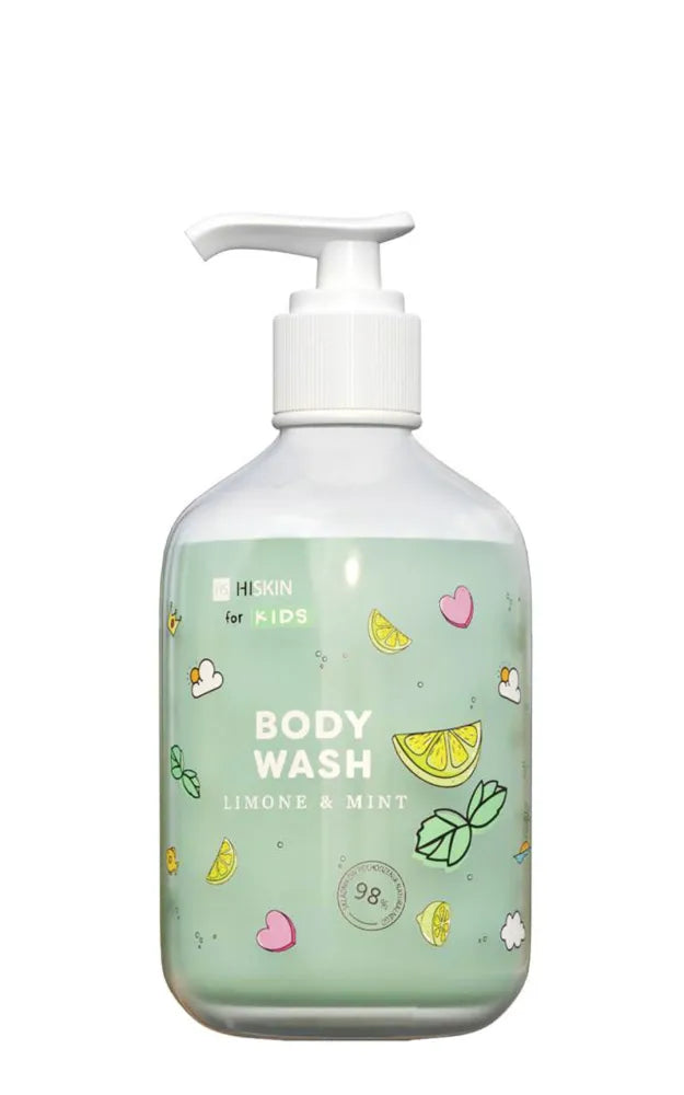 HISKIN for Kids Body Wash Gel Citrina ir Mėta 400 ml - Kosmetika