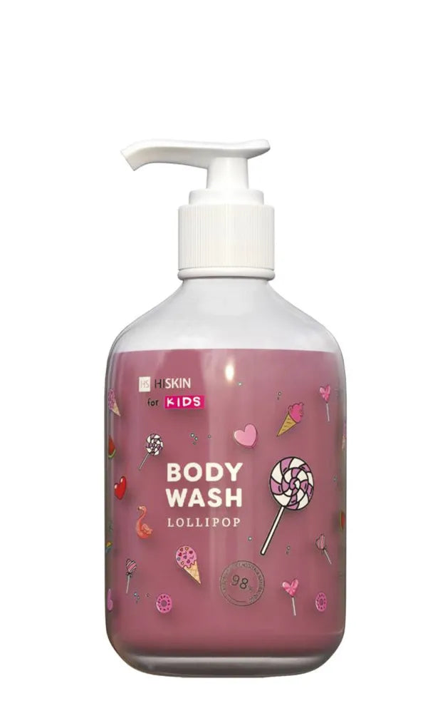 HISKIN for Kids Body Wash Lollipop 400 ml - Kosmetika