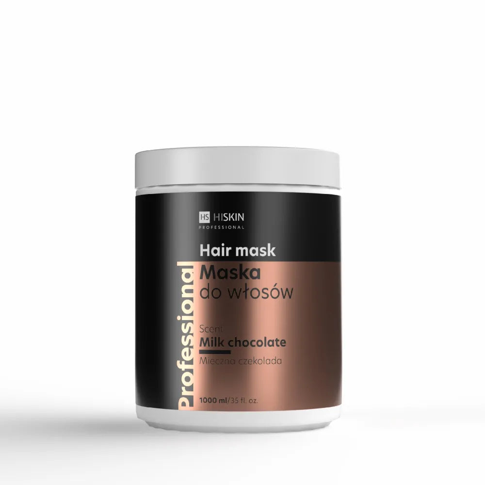 HISKIN PROFESSIONAL Hair mask - milk chocolate 1000 ml. - Kosmetika