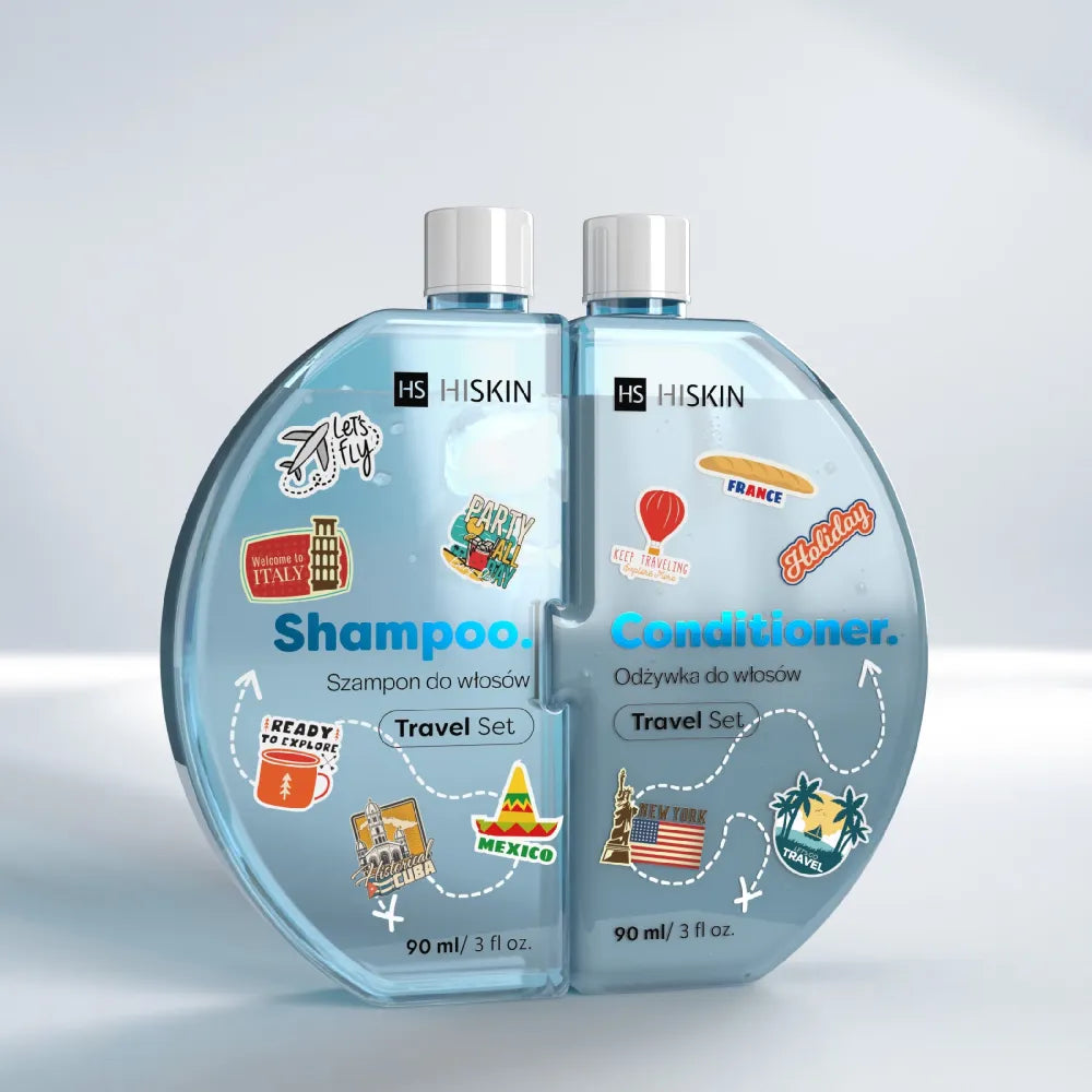 HISKIN Puzzle Hair Shampoo + Conditioner 2 x 90 ml. - Kosmetika