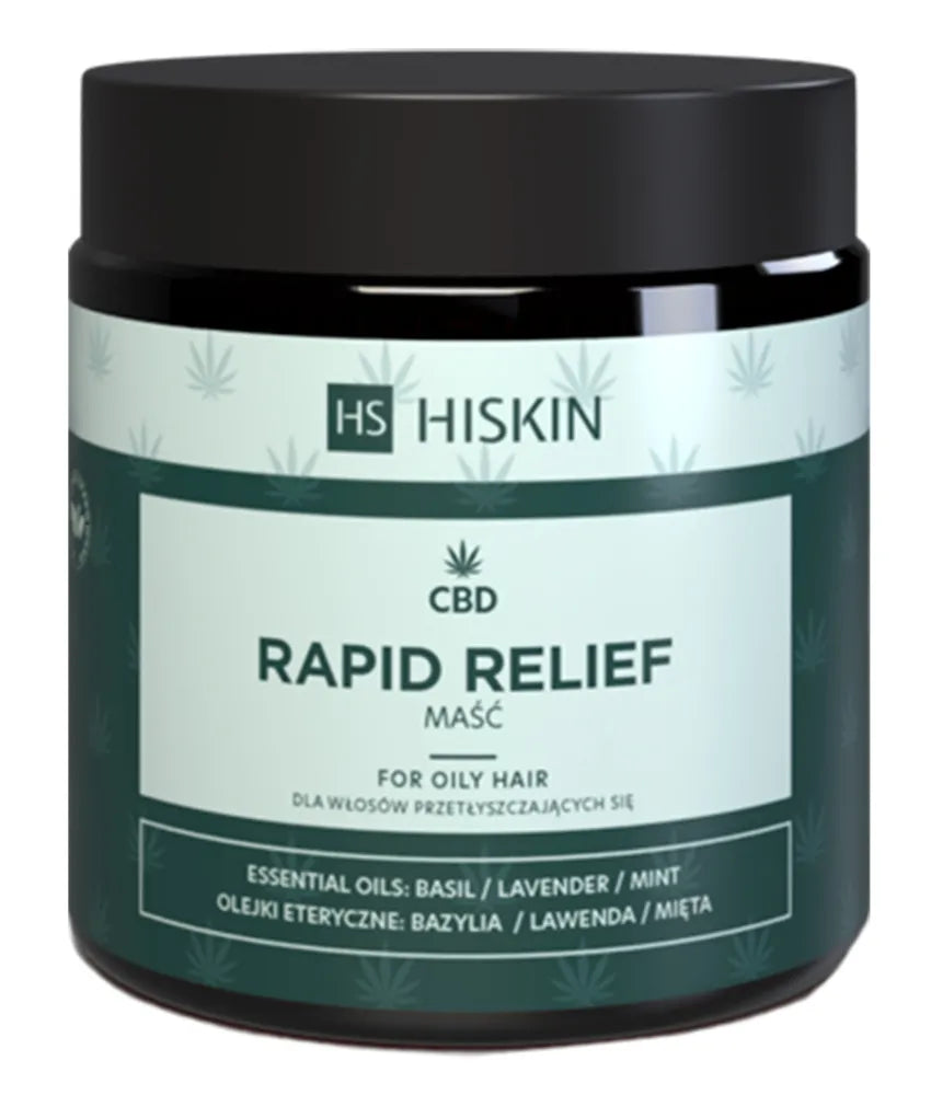 HISKIN Rapid Relief Ointment sausai ir jautriai odai - CBD prebiotikai 120 ml - Kosmetika