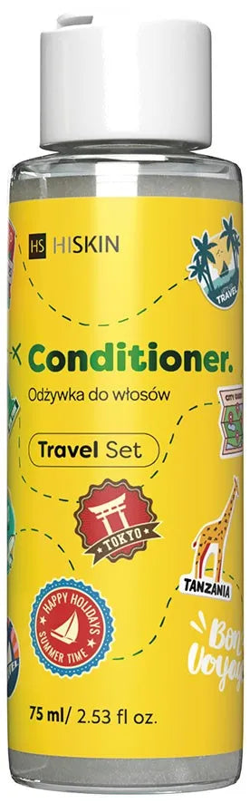 HISKIN Travel Set Plaukų kondicionierius 75 ml - Kosmetika