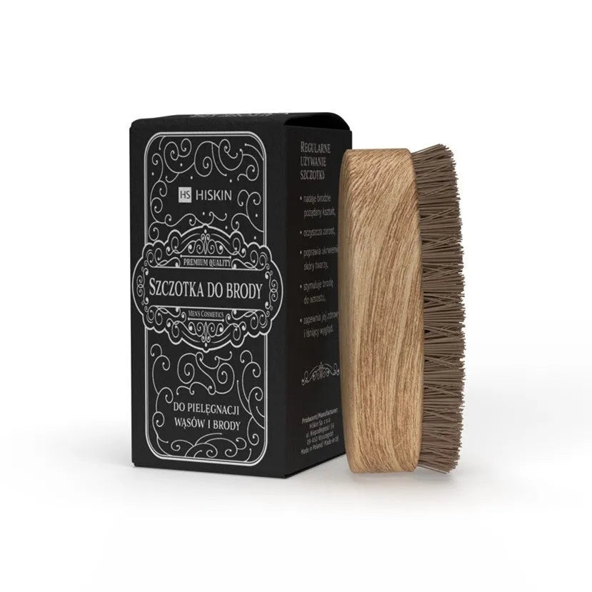 HISKIN Wooden brush for beard care - Kosmetika