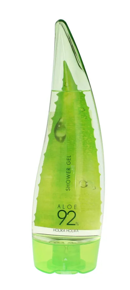 Holika Aloe 92% Dušo Gelis su - 250ml - Kosmetika