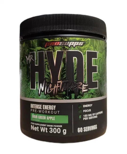 Hyde Nightmare Sour Green Apple - 300g - ProSupps - Sporto papildai