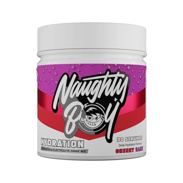 Hydration Cherry Razz - 255g - Naughty Boy - Sporto papildai