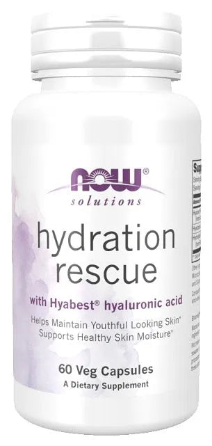Hydration Rescue - 60 vcaps - NOW Foods - Papildai